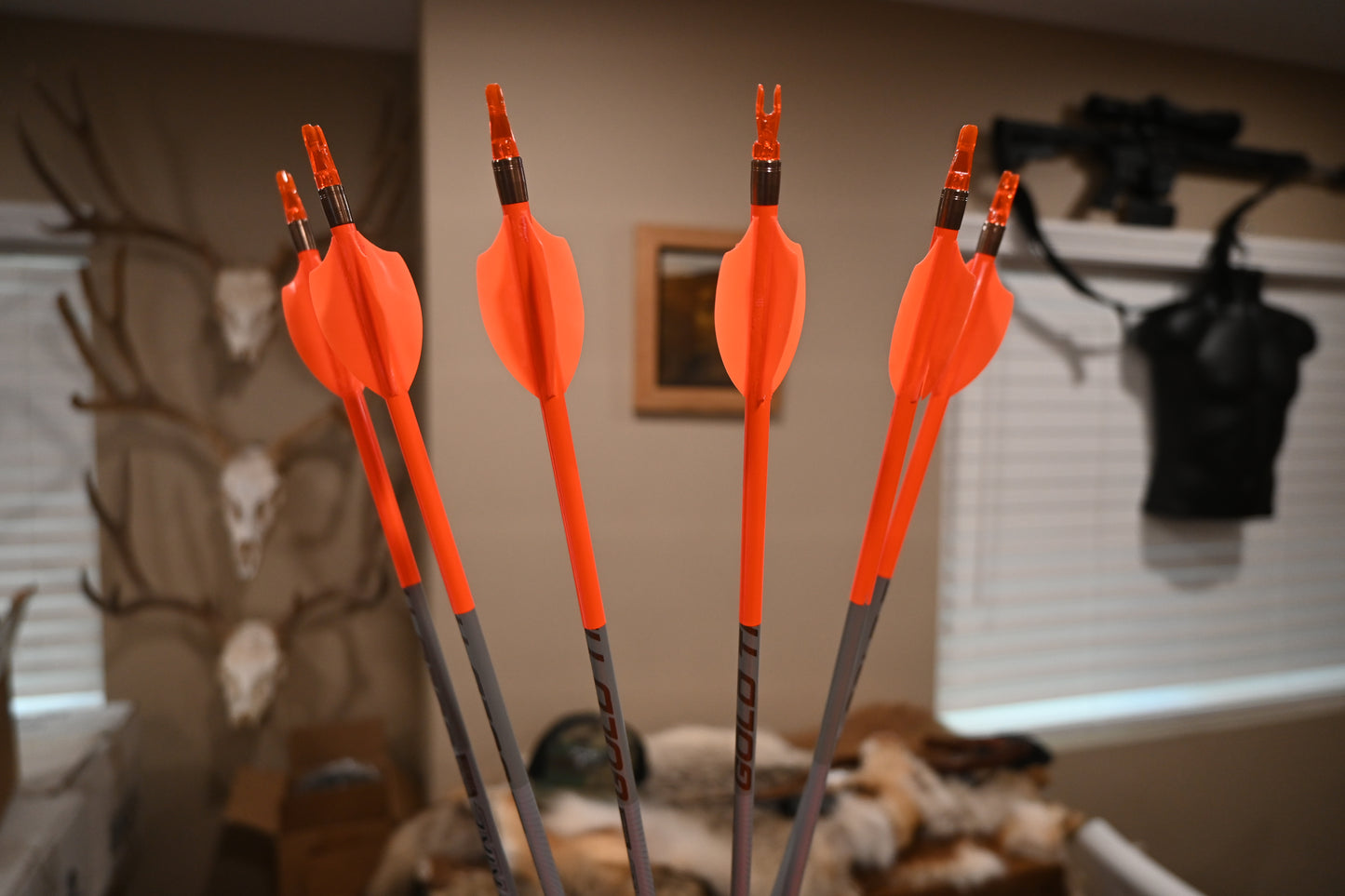 Flame Orange Arrow Wraps